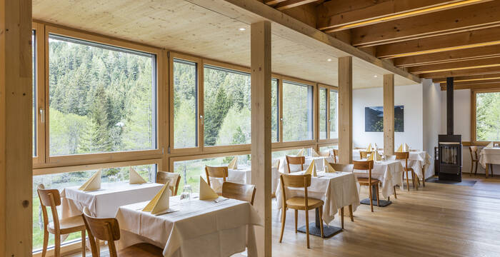 Centro Pro Natura Lucomagno - sala Rondadura