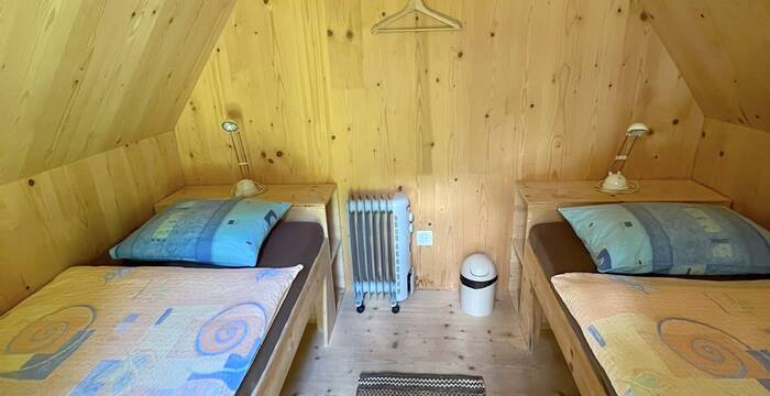 Interno di un bungalow